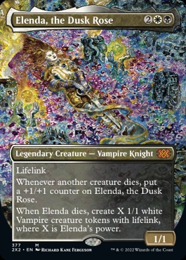🔥 Elenda, the Dusk Rose Double Masters 2022 Alternate Art